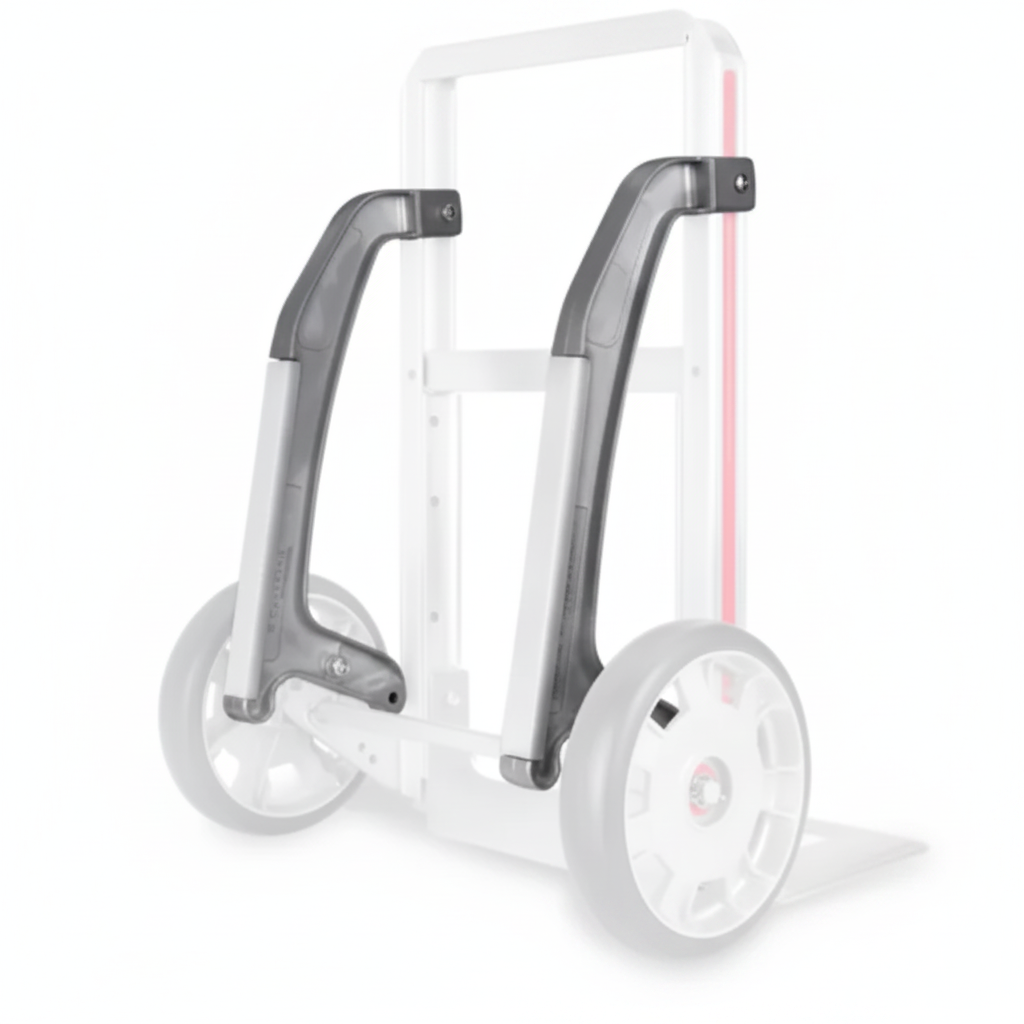 High-resolution convertible hand truck detail