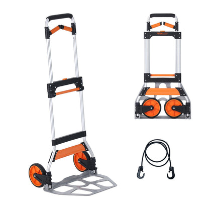 309 lb Folding Aluminum Hand Truck | NOVU CA