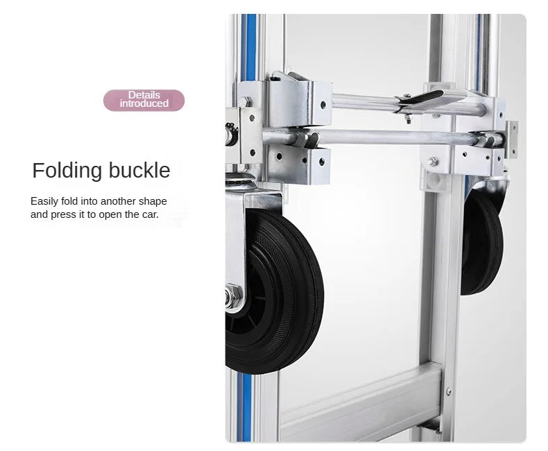 330 lb Folding Flatbed Hand Push Cart | NOVU CA