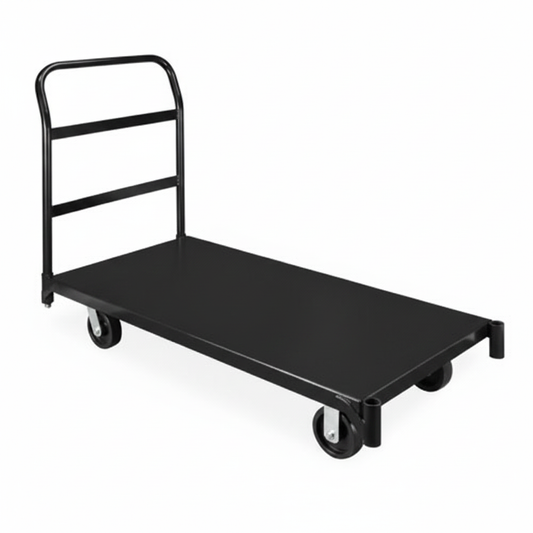 Black platform cart