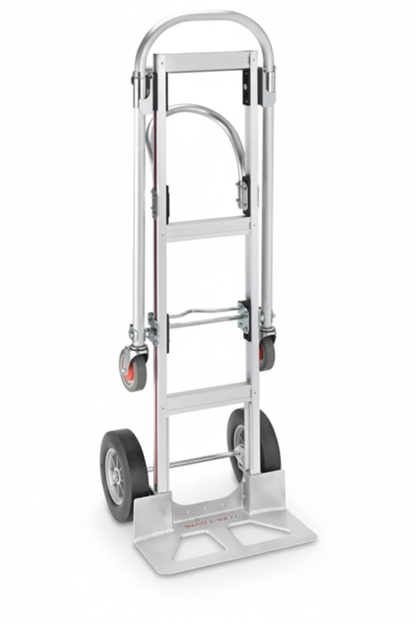 High-resolution upright convertible hand truck