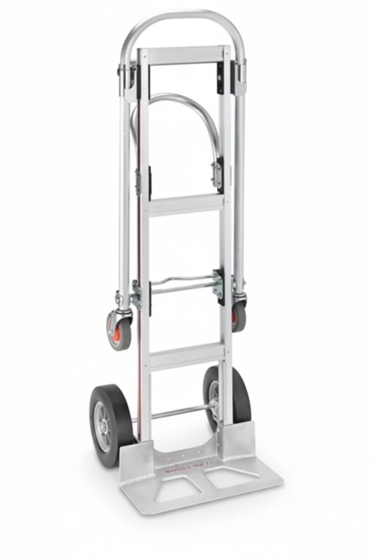 High-resolution upright convertible hand truck